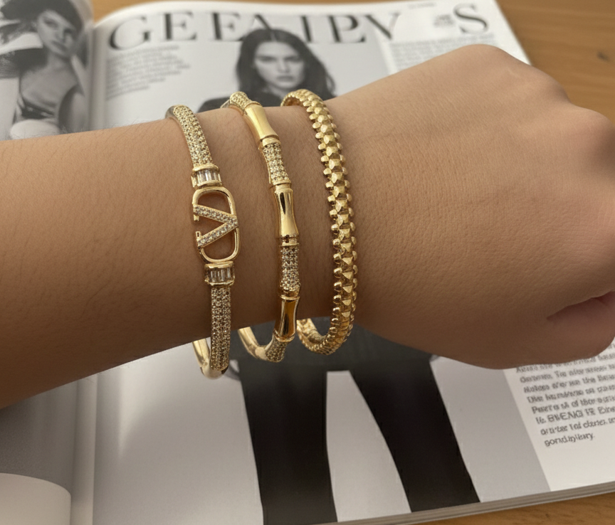 Brazalete V de Lujo