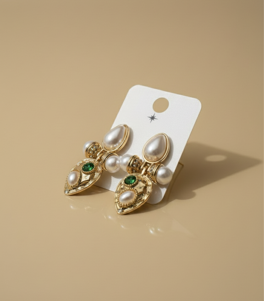 PENDIENTE JOYA BARROCA