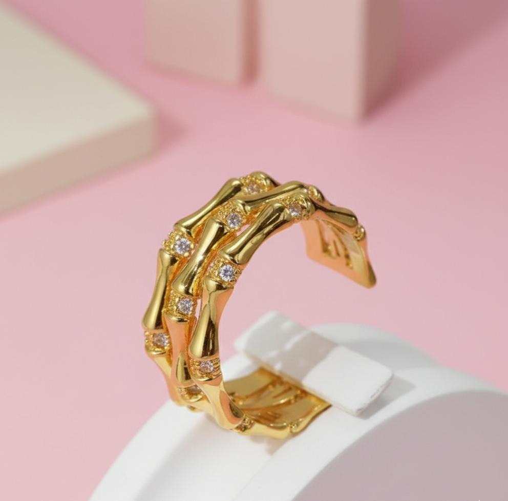 Anillo Bamboo