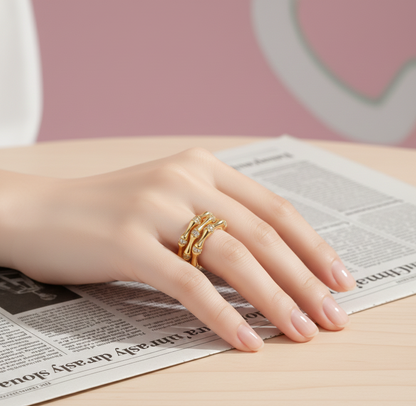 Anillo Bamboo