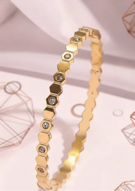 Brazalete Malla de Abeja