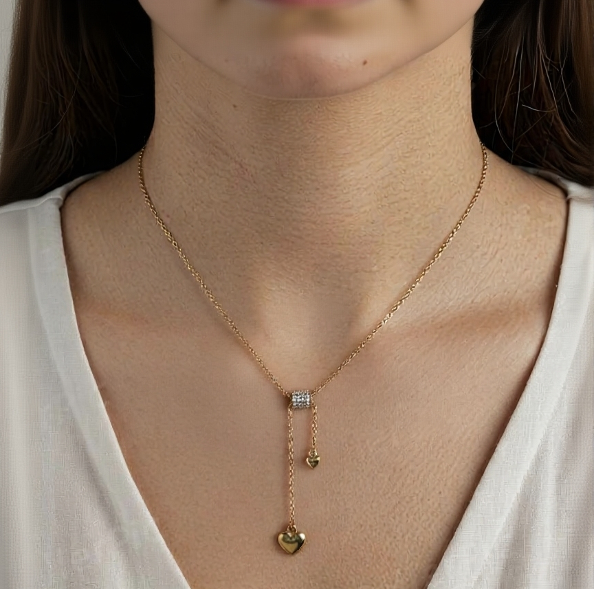 COLLAR DE DOS CORAZONES