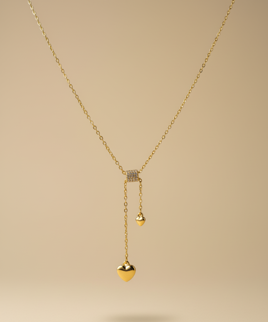COLLAR DE DOS CORAZONES