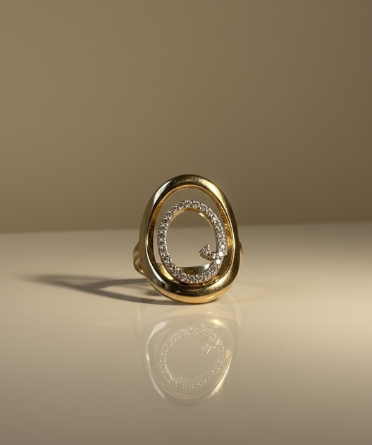 ANILLO DOBLE CIRCULO