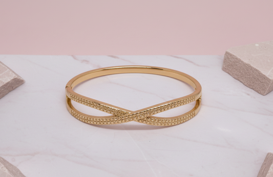 Brazalete Infinito Cruzado