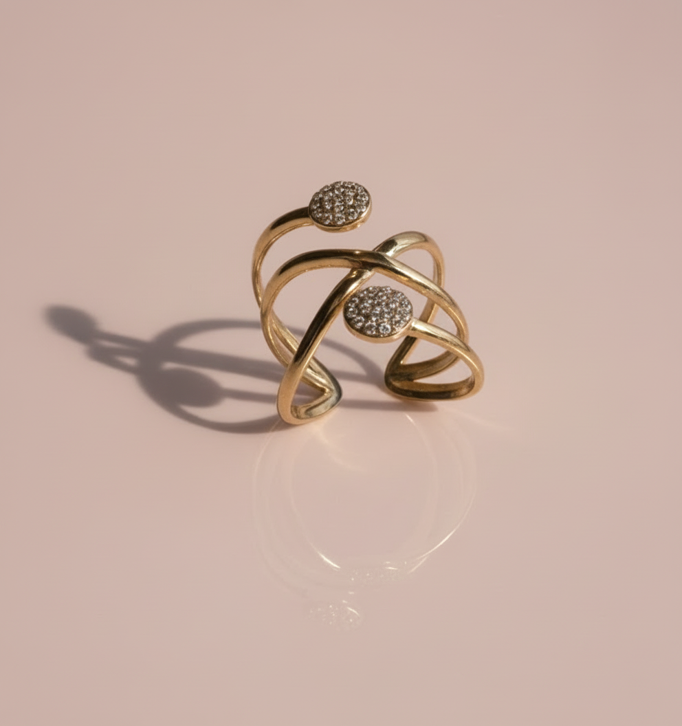 Anillo Dúo Brillante
