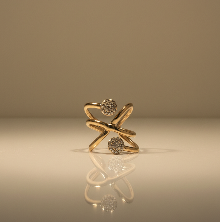 Anillo Dúo Brillante