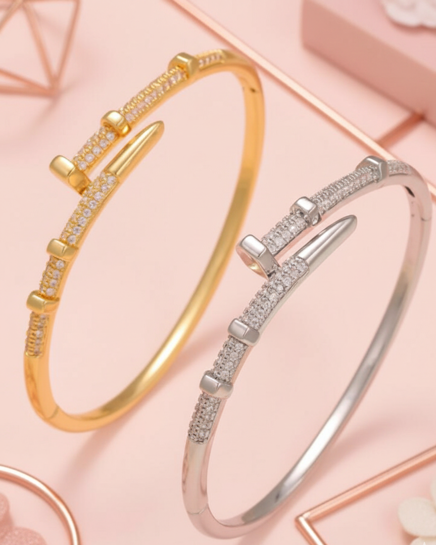 Brazalete Clavo Brillante