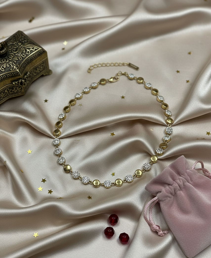 COLGANTE DE GLAMOUR DORADO