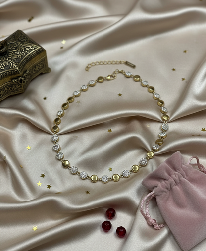 COLGANTE DE GLAMOUR DORADO