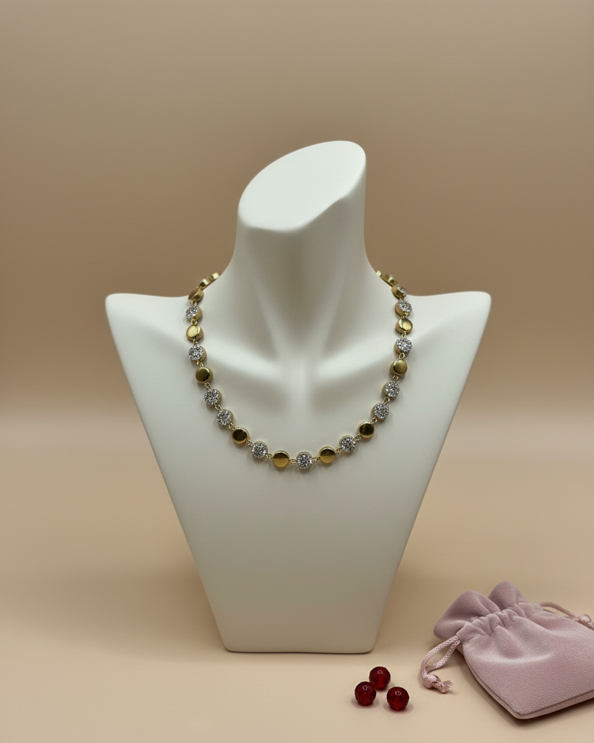 COLGANTE DE GLAMOUR DORADO