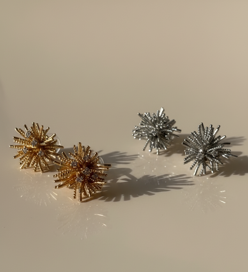 PENDIENTE SOL RADIANTE