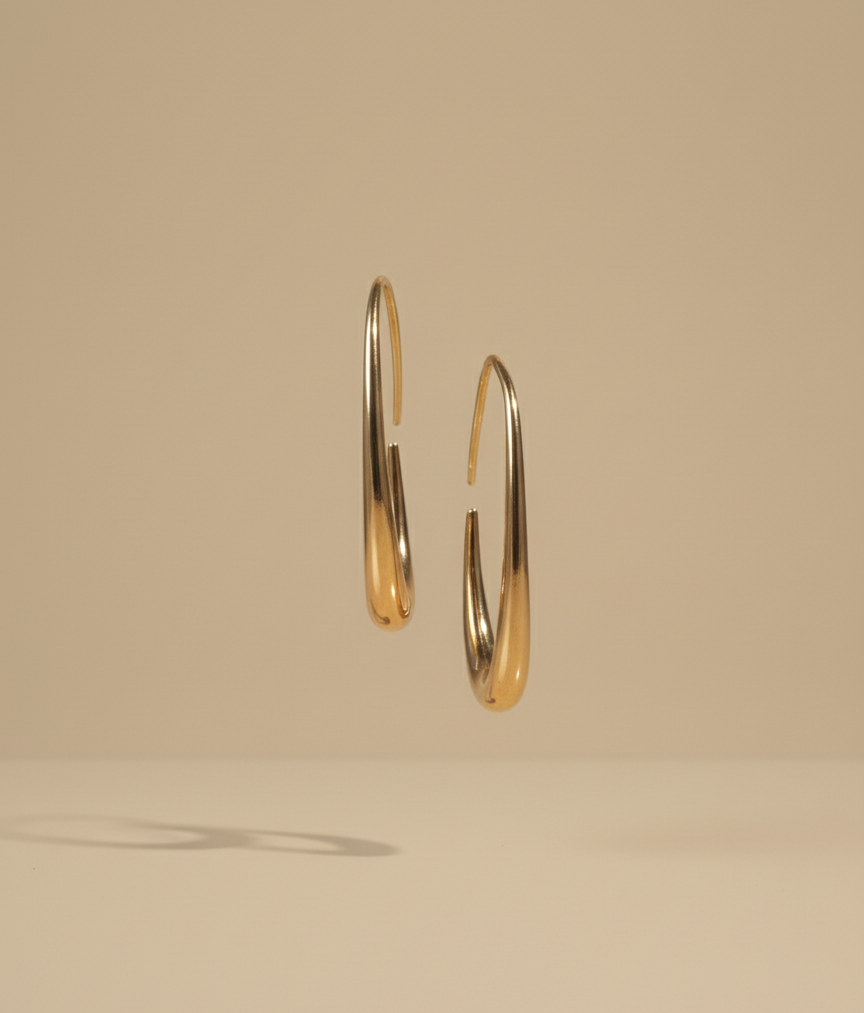 PENDIENTE ARO GOTAFINA