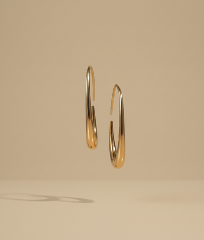 PENDIENTE ARO GOTAFINA