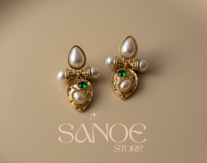 PENDIENTE JOYA BARROCA