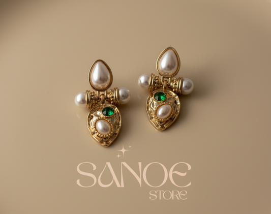 PENDIENTE JOYA BARROCA